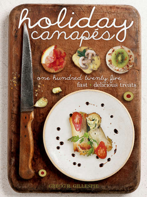 Book cover of Holiday Canapés