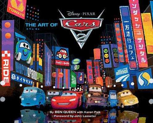 Book cover of The Art of Cars 2