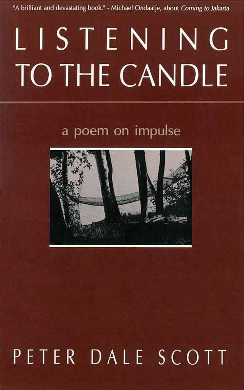 Book cover of Listening to the Candle: A Poem on Impulse