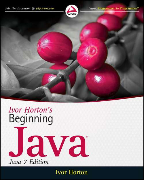 Book cover of Ivor Horton's Beginning Java