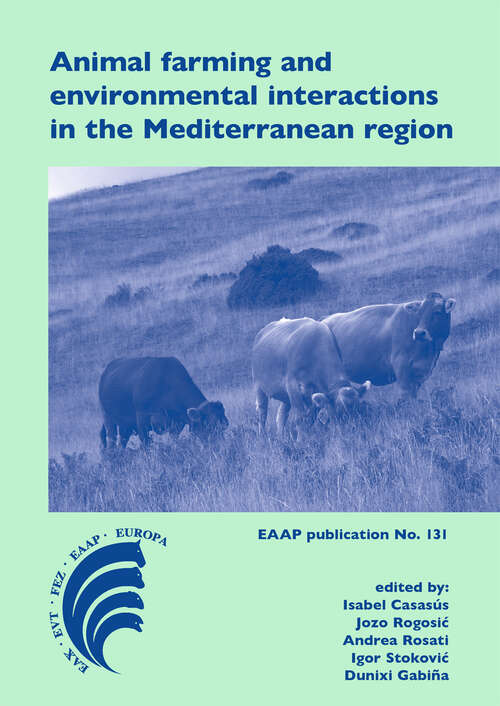 Book cover of Animal farming and environmental interactions in the Mediterranean region