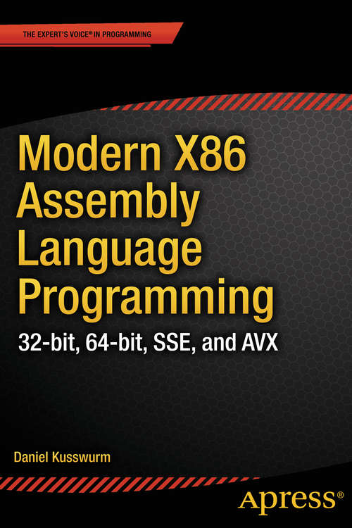 Book cover of Modern X86 Assembly Language Programming