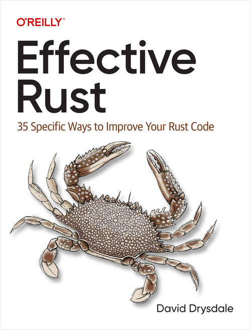 Book cover of Effective Rust