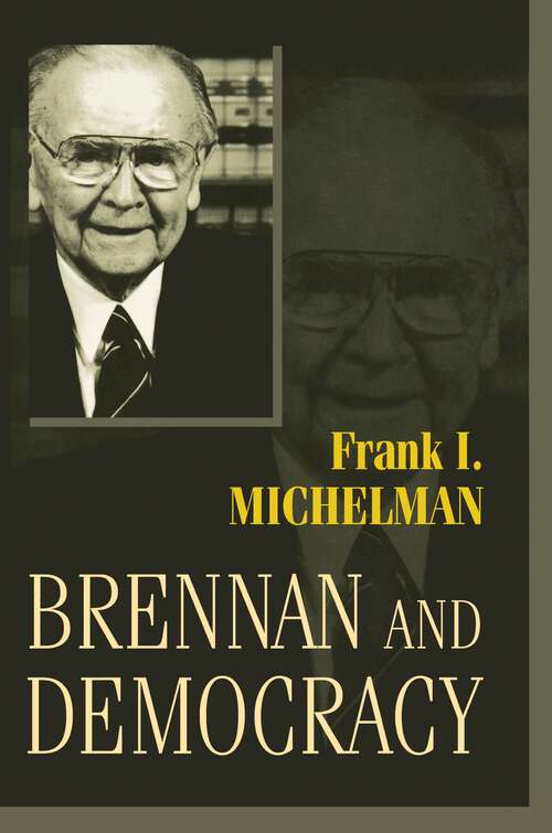 Book cover of Brennan and Democracy