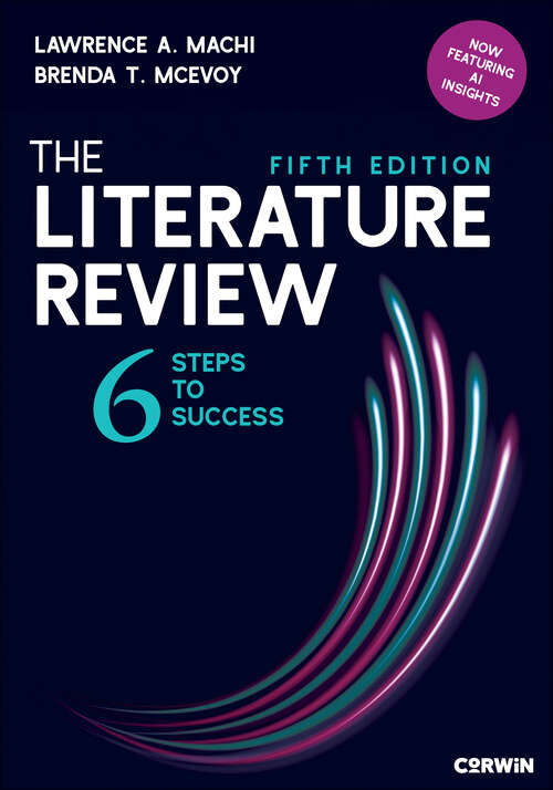 Book cover of The Literature Review: Six Steps to Success (Fifth Edition)