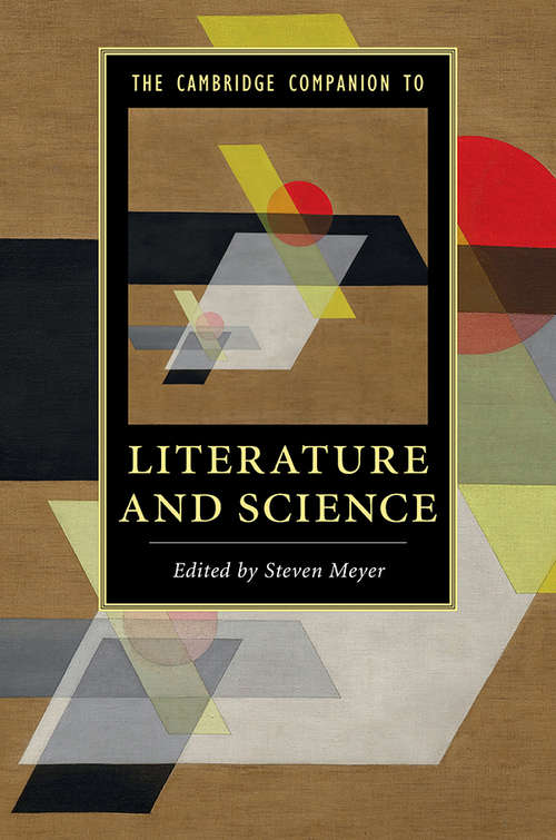 Book cover of The Cambridge Companion to Literature and Science (Cambridge Companions To Literature )