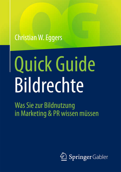 Book cover of Quick Guide Bildrechte