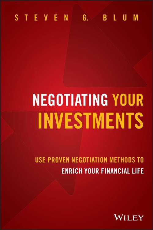 Book cover of Negotiating Your Investments