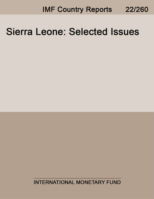 Book cover of Sierra Leone: Selected Issues (Imf Staff Country Reports)