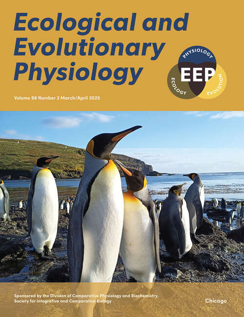 Book cover of Ecological and Evolutionary Physiology, volume 98 number 2 (March/April 2025)
