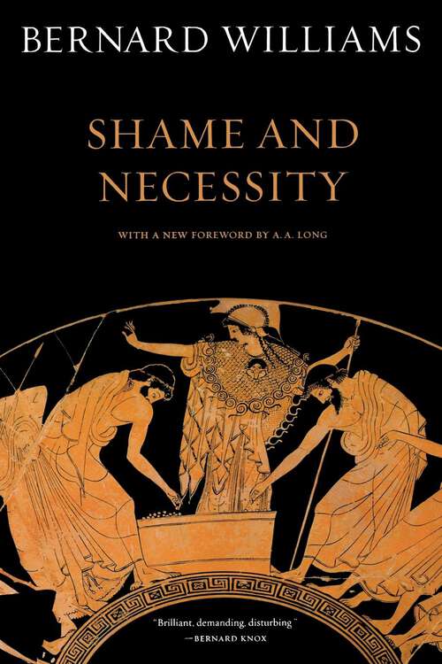 Book cover of Shame and Necessity, Second Edition (2) (Sather Classical Lectures #57)