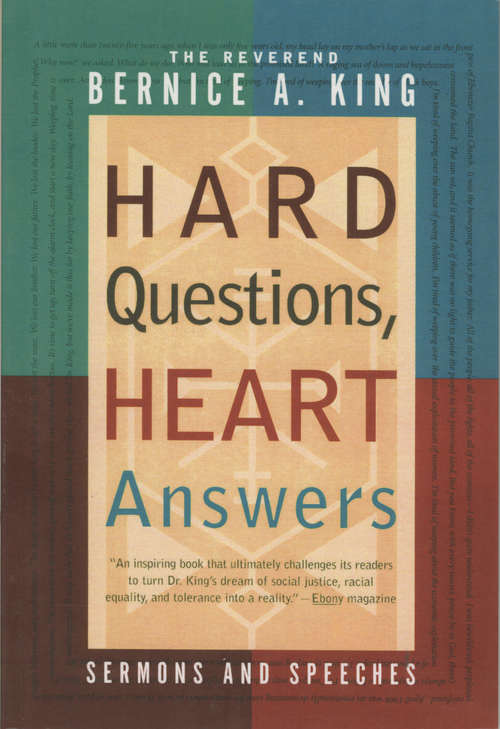 Book cover of Hard Questions, Heart Answers