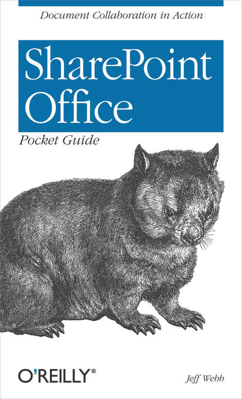 Book cover of SharePoint Office Pocket Guide
