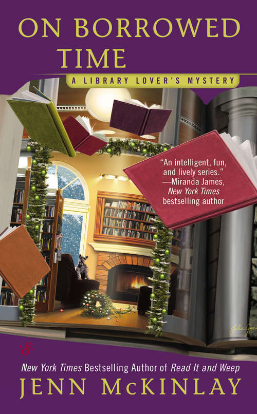 Book cover of On Borrowed Time (Library Lover's Mystery #5)