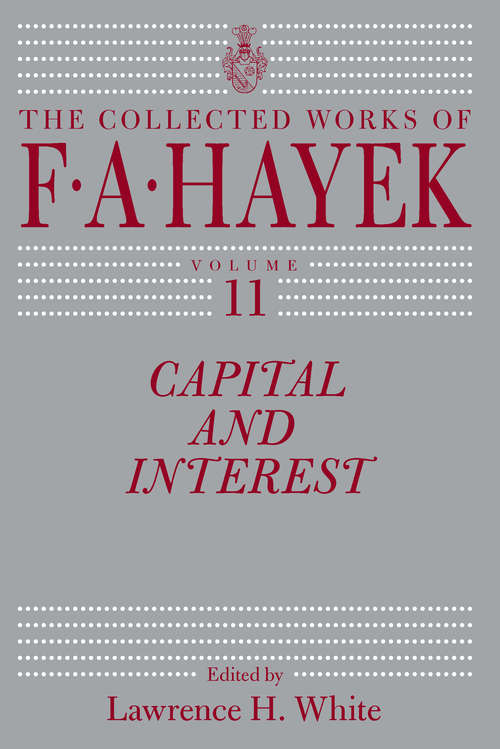 Book cover of Capital and Interest