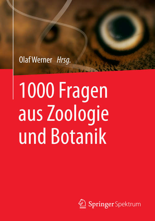 Book cover of 1000 Fragen aus Zoologie und Botanik