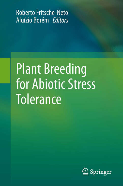 Book cover of Plant Breeding for Abiotic Stress Tolerance