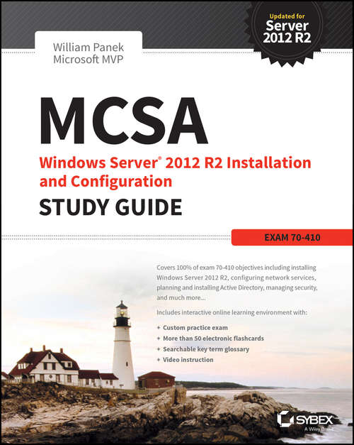 Book cover of MCSA Windows Server 2012 R2 Installation and Configuration Study Guide