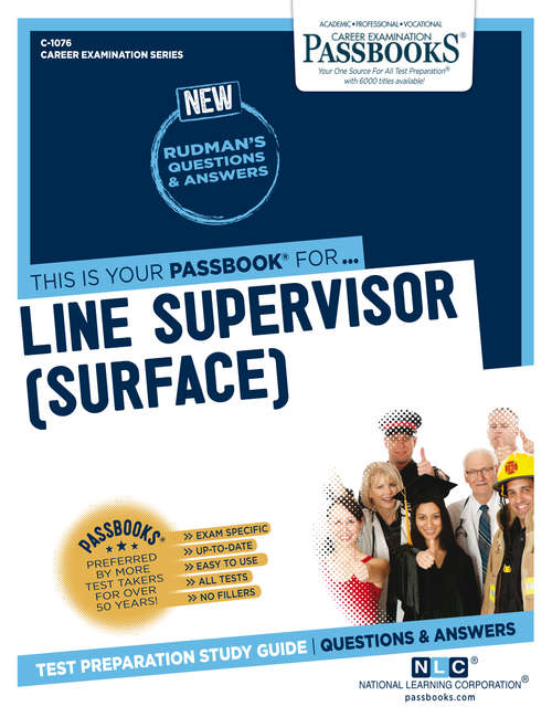 Book cover of Line Supervisor (Surface): Passbooks Study Guide (Career Examination Series)