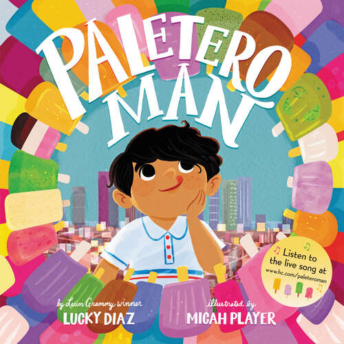 Book cover of Paletero Man: Bilingual Spanish-english
