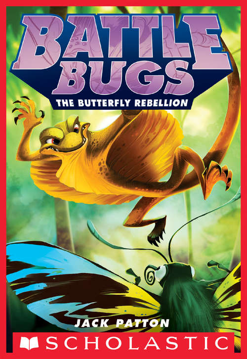 Book cover of The Butterfly Rebellion (Battle Bugs #9)