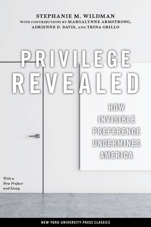 Book cover of Privilege Revealed