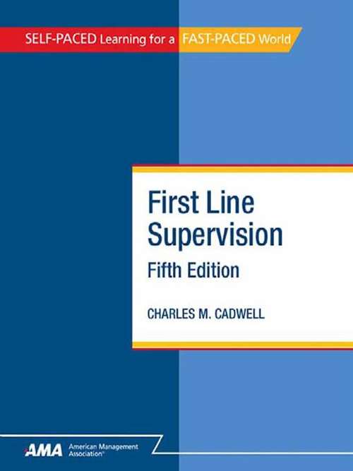 Book cover of First-Line Supervision, Fifth Edition