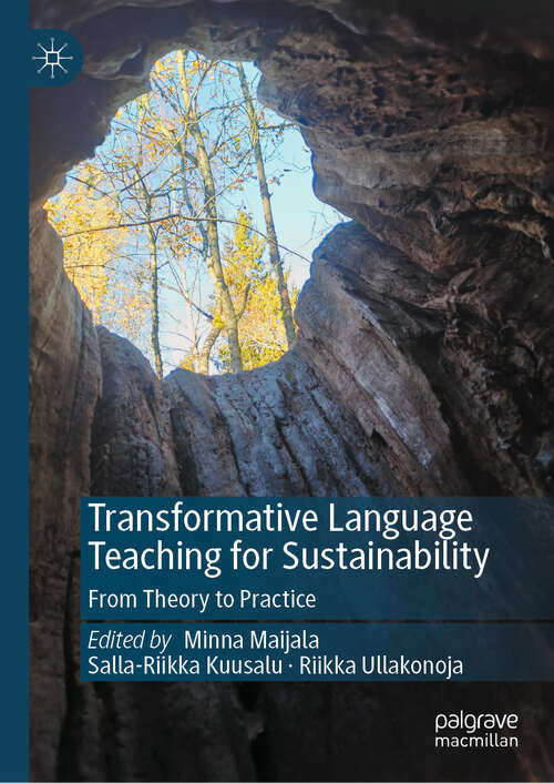 Book cover of Transformative Language Teaching for Sustainability: From Theory to Practice