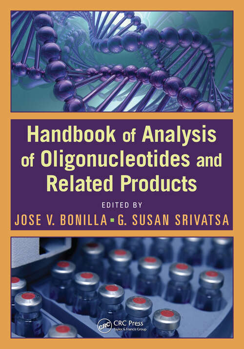 Book cover of Handbook of Analysis of Oligonucleotides and Related Products