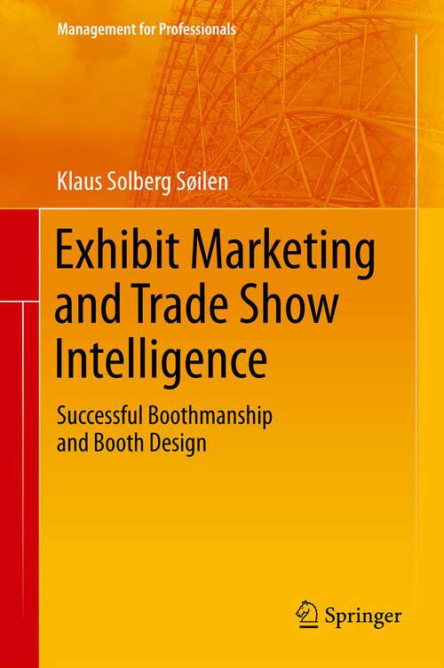 Book cover of Exhibit Marketing and Trade Show Intelligence