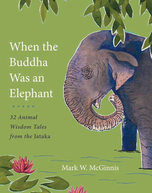Book cover of When the Buddha Was an Elephant: 32 Animal Wisdom Tales from the Jataka