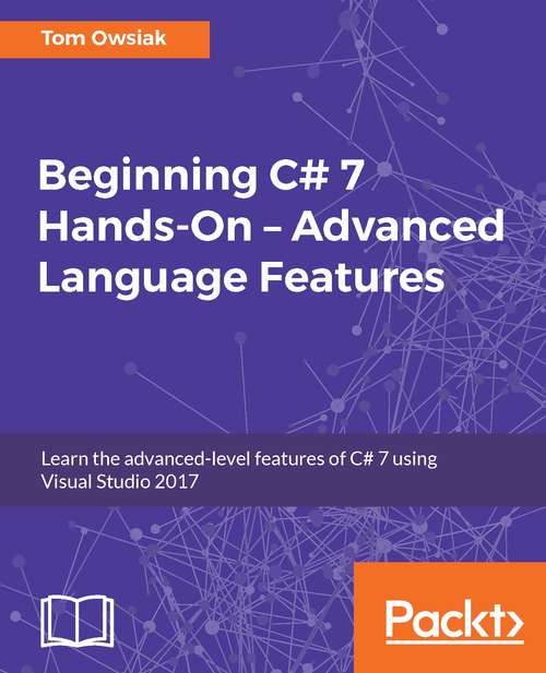 Book cover of Beginning C# 7 Hands-On – Advanced Language Features