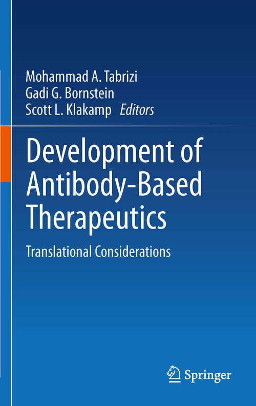 Book cover of Development of Antibody-Based Therapeutics