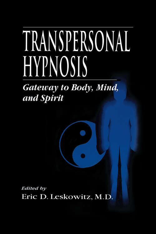 Book cover of Transpersonal Hypnosis