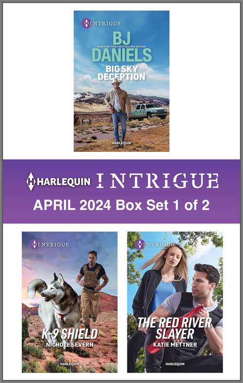 Book cover of Harlequin Intrigue April 2024 - Box Set 1 of 2 (Original)
