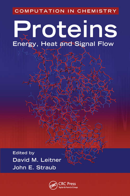 Book cover of Proteins: Energy, Heat and Signal Flow (1)