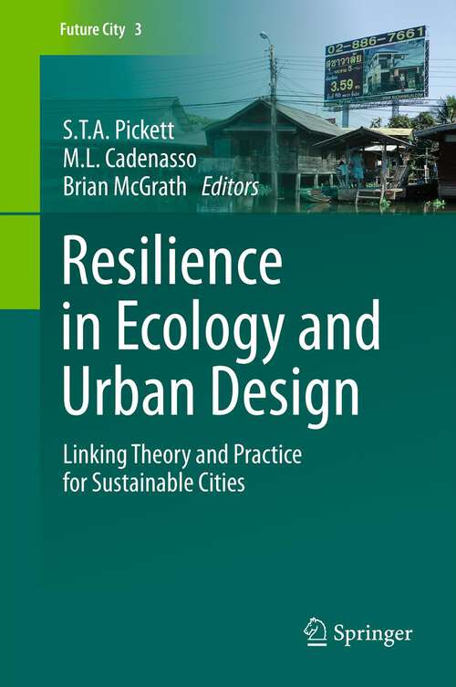Book cover of Resilience in Ecology and Urban Design