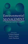 Environmental Management: Problems and Solutions