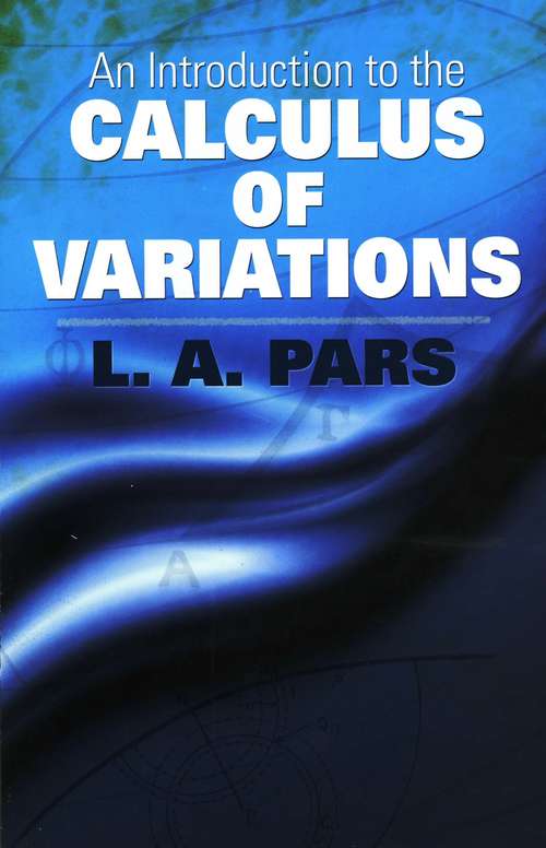Book cover of An Introduction to the Calculus of Variations