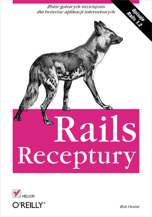 Book cover of Rails. Receptury