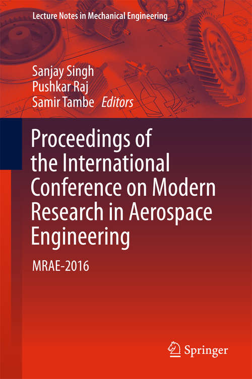 Book cover of Proceedings of the International Conference on Modern Research in Aerospace Engineering