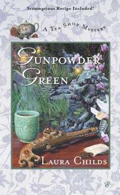Book cover of Gunpowder Green (Tea Shop Mysteries #2)