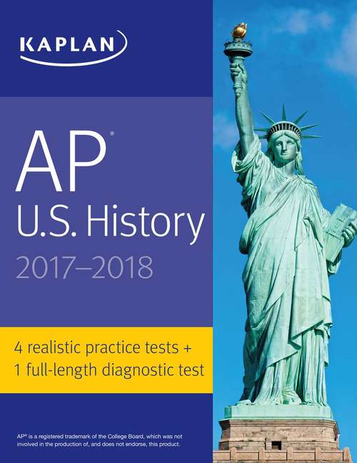 Book cover of AP U.S. History 2017-2018: Book + Videos