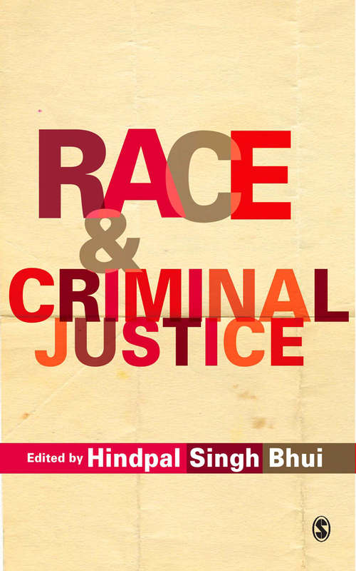 Book cover of Race and Criminal Justice