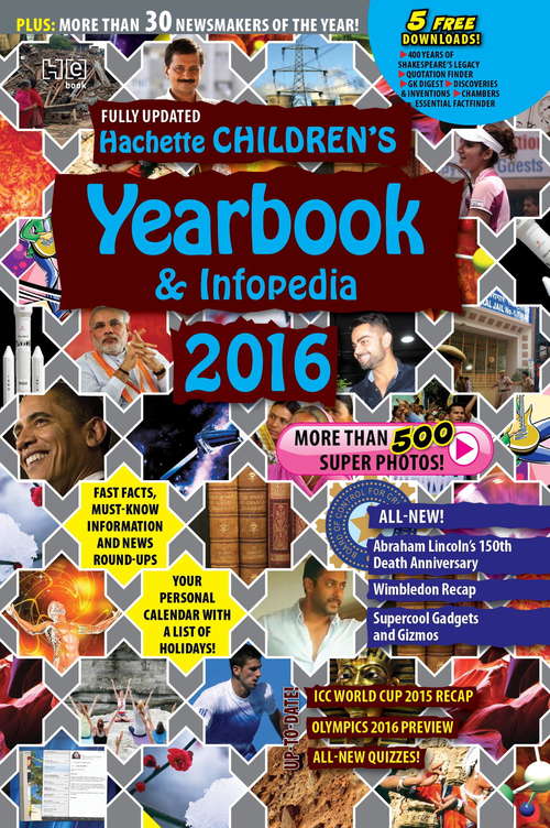 Book cover of Hachette Children's Yearbook& Infopedia 2016