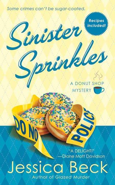 Book cover of Sinister Sprinkles (Donut Shop Mysteries Series #3)