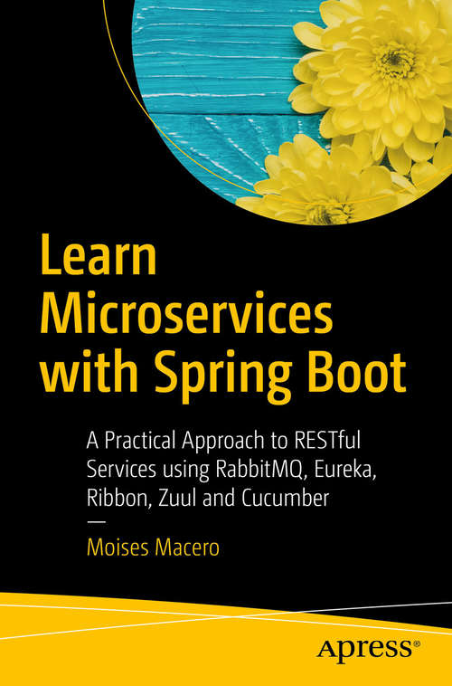 Book cover of Learn Microservices with Spring Boot