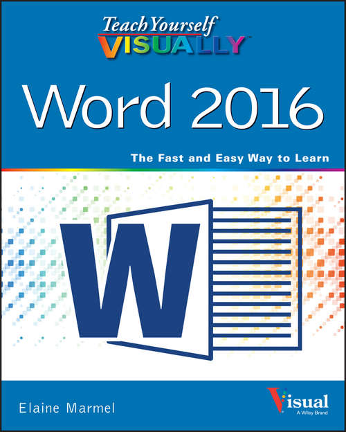 Book cover of Teach Yourself VISUALLY Word 2016 (Teach Yourself VISUALLY (Tech))
