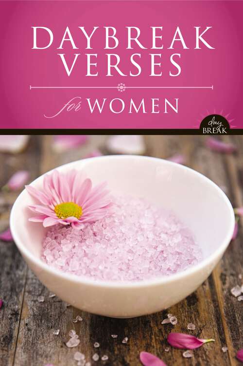 Book cover of DayBreak Verses for Women