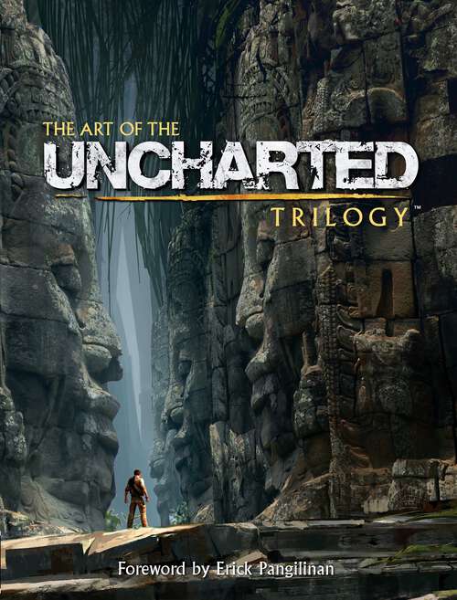 Book cover of The Art of the Uncharted Trilogy